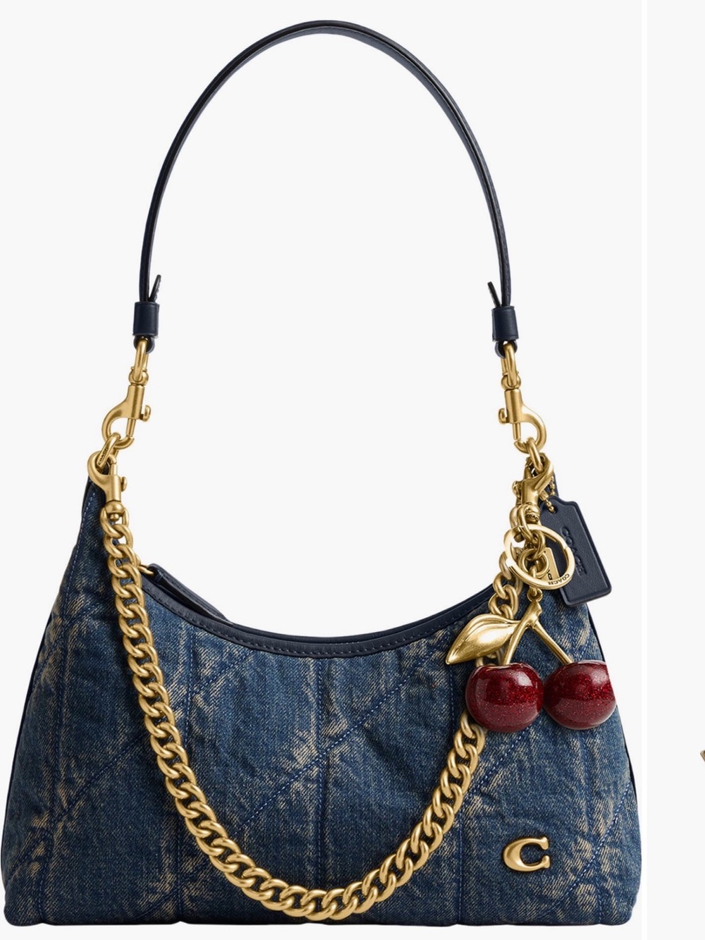 COACH
Juliet 25 Quilted
Denim Shoulder Bag